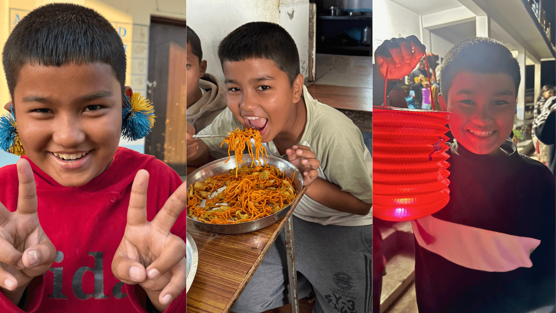 Three photos of Jiyan, 12.