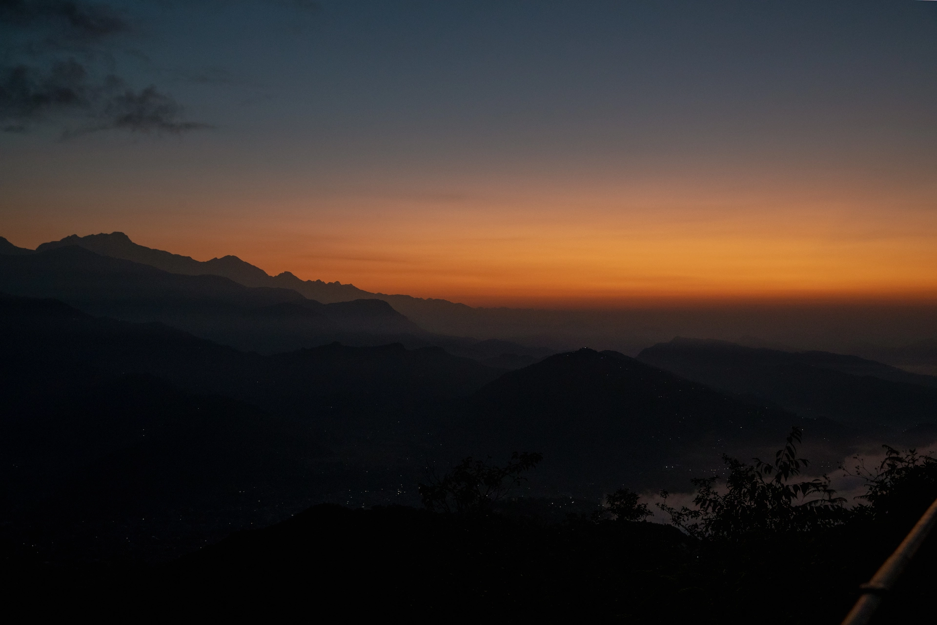 nepal sunrise